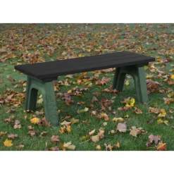 Recycled Plastic Economy Outdoor Bench - 4 Ft