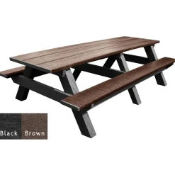Recycled Plastic Standard Picnic Table 8'