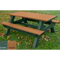 Recycled Plastic Standard Picnic Table 6'