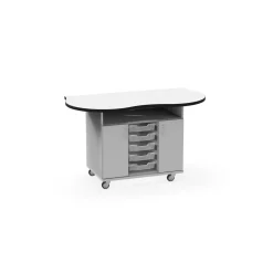 Reflection Workstation with Totes - 60