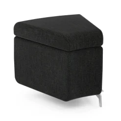 Ripple Modular Curved Piece with Upholstered Top