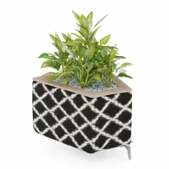 Ripple Modular Curved Piece with Planter