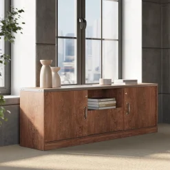 Rivet 71” Low Credenza – 71