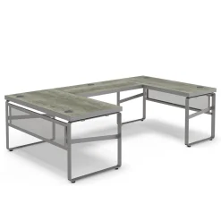 Rivet 59" U-Shaped Desk – 59"Wx101"D