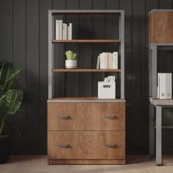 Rivet Stacking Bookcase – 42”H