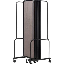 Robo Dividers Mobile Room Divider - Seven Section PET - 6'H