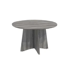 Round Contemporary Conference Table - 48
