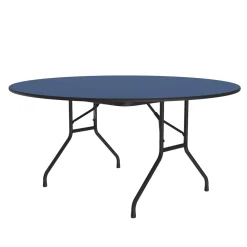 Round Folding Table with Color Tops 60