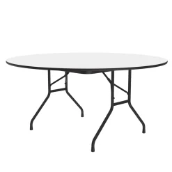 Round Folding Table with Color Tops 60
