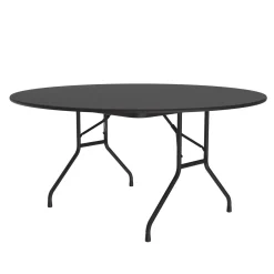 Round Folding Table with Color Tops 60