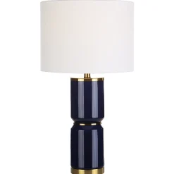 Royal Blue Ceramic Table Lamp