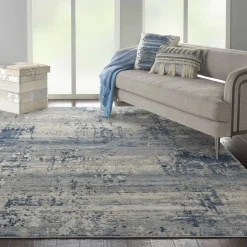 Rustic Textures 9'x13' Area Rug