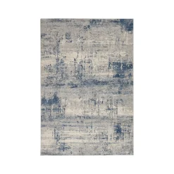 Rustic Textures 4'x6 Area Rug