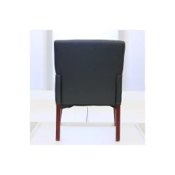 Rutherford Executive Box Arm Guest Chair with Ergonomic Support