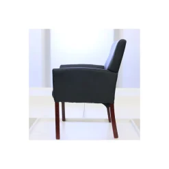Rutherford Executive Box Arm Guest Chair with Ergonomic Support