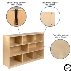8-Section Classroom Storage