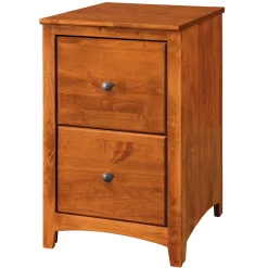 Shaker Home Office Solid Wood Two Drawer File - 18"W