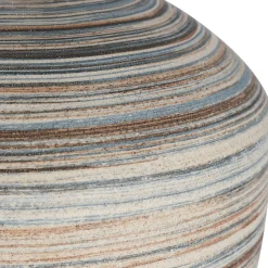 Signature Accents Ceramic Striped Accent Lamp - 17