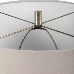 Signature Accents Ceramic Striped Accent Lamp - 17