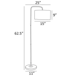 Simplistic Floor & Table Lamps - Set of 3