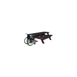 Single ADA Accessible Recycled Plastic Picnic Table