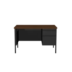 Single Pedestal Teacher Desk - 48