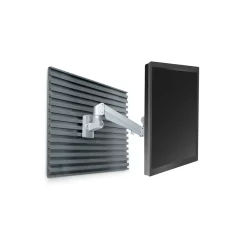 Slat Mounted Monitor Arm