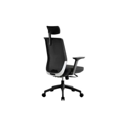 Sleek Mesh Back Office Chair with Headrest
