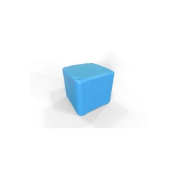 Small Cube Ottoman - 14.75"W x 14.75"D x 13.5"H