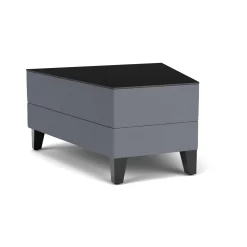 Social 30 Degree Wedge Table in Standard Upholstery