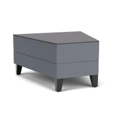 Social 30 Degree Wedge Table in Standard Upholstery