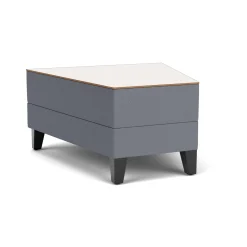 Social 30 Degree Wedge Table in Standard Upholstery