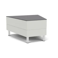 Social 30 Degree Wedge Table in Standard Upholstery