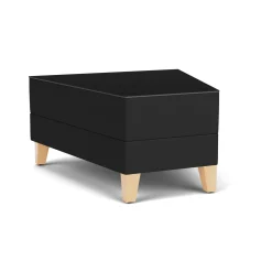 Social 30 Degree Wedge Table in Standard Upholstery