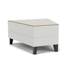 Social 30 Degree Wedge Table in Standard Upholstery