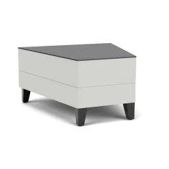 Social 30 Degree Wedge Table in Standard Upholstery