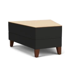 Social 30 Degree Wedge Table in Standard Upholstery