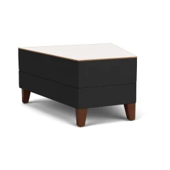 Social 30 Degree Wedge Table in Standard Upholstery