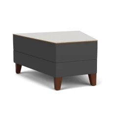 Social 30 Degree Wedge Table in Standard Upholstery