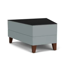 Social 30 Degree Wedge Table in Standard Upholstery