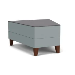 Social 30 Degree Wedge Table in Standard Upholstery