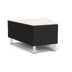 Social 30 Degree Wedge Table in Standard Upholstery