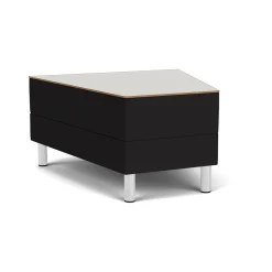Social 30 Degree Wedge Table in Standard Upholstery