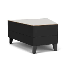 Social 30 Degree Wedge Table in Standard Upholstery