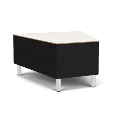 Social 30 Degree Wedge Table in Standard Upholstery