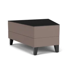 Social 30 Degree Wedge Table in Standard Upholstery