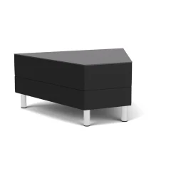 Social 45 Degree Wedge Table in Standard Upholstery