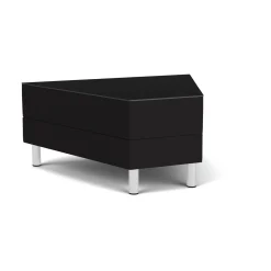 Social 45 Degree Wedge Table in Standard Upholstery