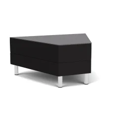 Social 45 Degree Wedge Table in Standard Upholstery