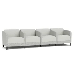 Social 4 Seats With Center Arms in Premium Upholstery